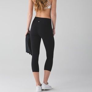 Lululemon Align Crop Sz 4 Black